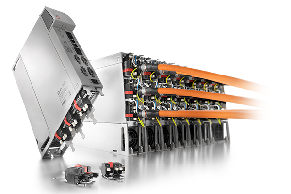 Weidmüller hybrid plug-in connectors for Hiperface DSL and SCS open link תמונה של מחברים היברידיים נתקעים מבית Weidmüller עבור Hiperface DSL ו- SCL Open Link