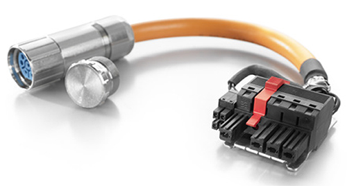 Cable lengths up to 100 m between motor and drive תמונה של אורכי כבלים של עד 100 מטר בין המנוע לבין הדוחף